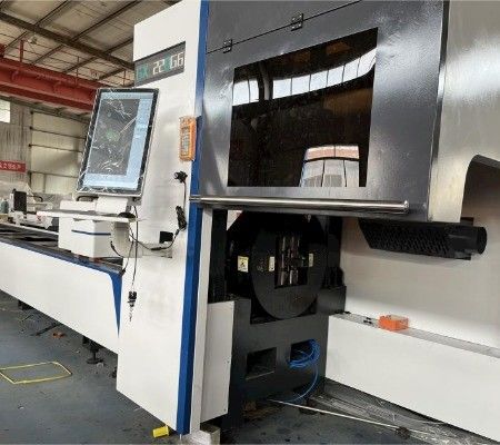 GONXING 3d オートフォーカスパイプチューブ 鉄金属レーザー切断 CNCマシン YYC-台湾ギアラック切断厚さ20mm