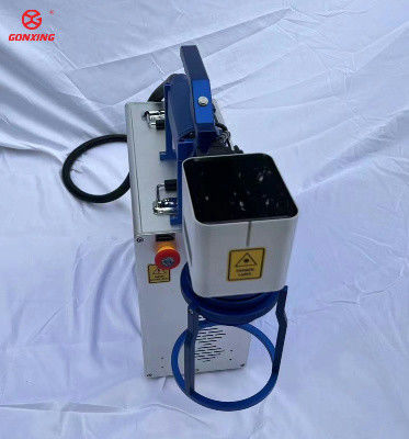 60KG重量 ミニポータブルハンドヘルドパルスファイバーレーザーマーキングマシン