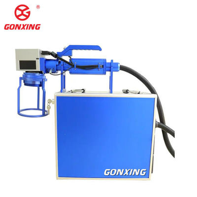 適用材料 金属材料 パルス 30W 50W ポータブル 小型ハンドヘルドファイバーレーザーマーキング 刻印機 ポータブル