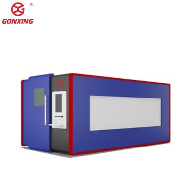 Raycus 3KW フルセーフティカバー ファイバーレーザー金属切断器 銅 цинカリングシート切断 20mm切断厚さ