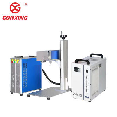 GONXING LASER JCZ コントロールソフト モパ M7 30W 60W 100W メタルプレート深刻のための小型ファイバーレーザーマークマシン