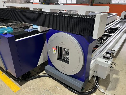 OSPRI/PRECITEC/RAYTOOLレーザーカットヘッド厚さ15mmの4軸産業用シートとチューブ金属レーザー切断機
