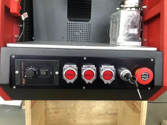 冷却モード 空気冷却 20W 30W 50W メタルステンレス鋼 アルミニウム デスクタイプ 工業用ファイバーレーザーマークマシン