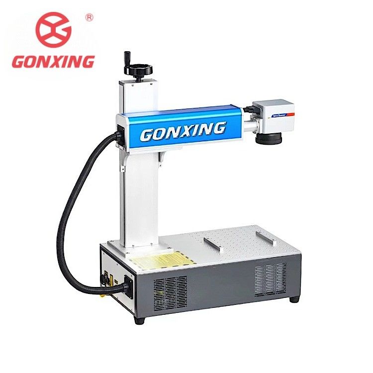 JPT GONXING LASER 20w 30w 60w 100w カラーマークのためのMOPAレーザーマークマシン