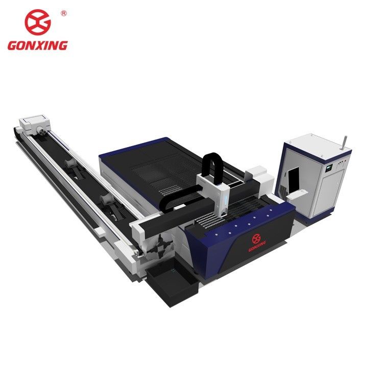 CNCファイバーレーザー切断機 紙とチューブ 1500mmX3000mm 作業領域 GXLASER モデル 産業レーザー機器